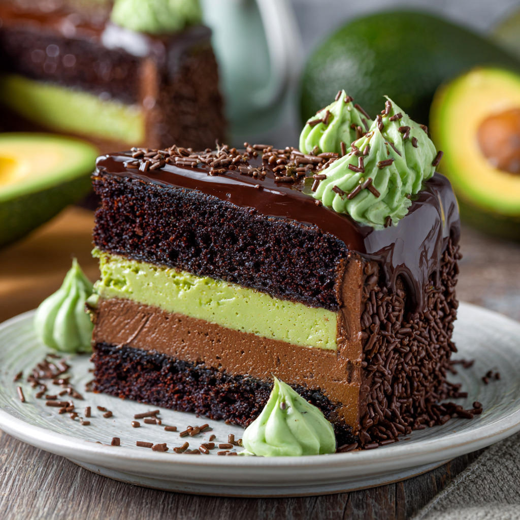 Chocolate Avocado Cake