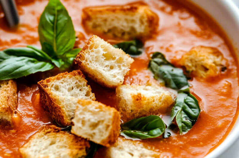 Creamy Tomato Basil Soup