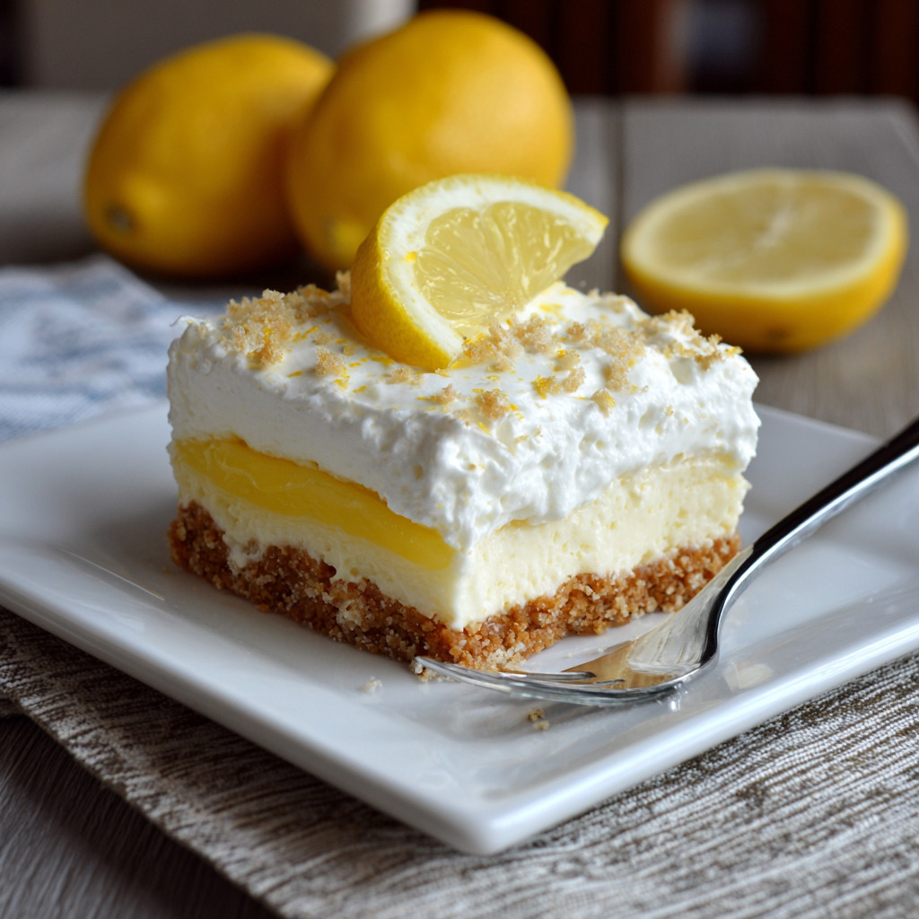 Lemon Cream Pie Bars