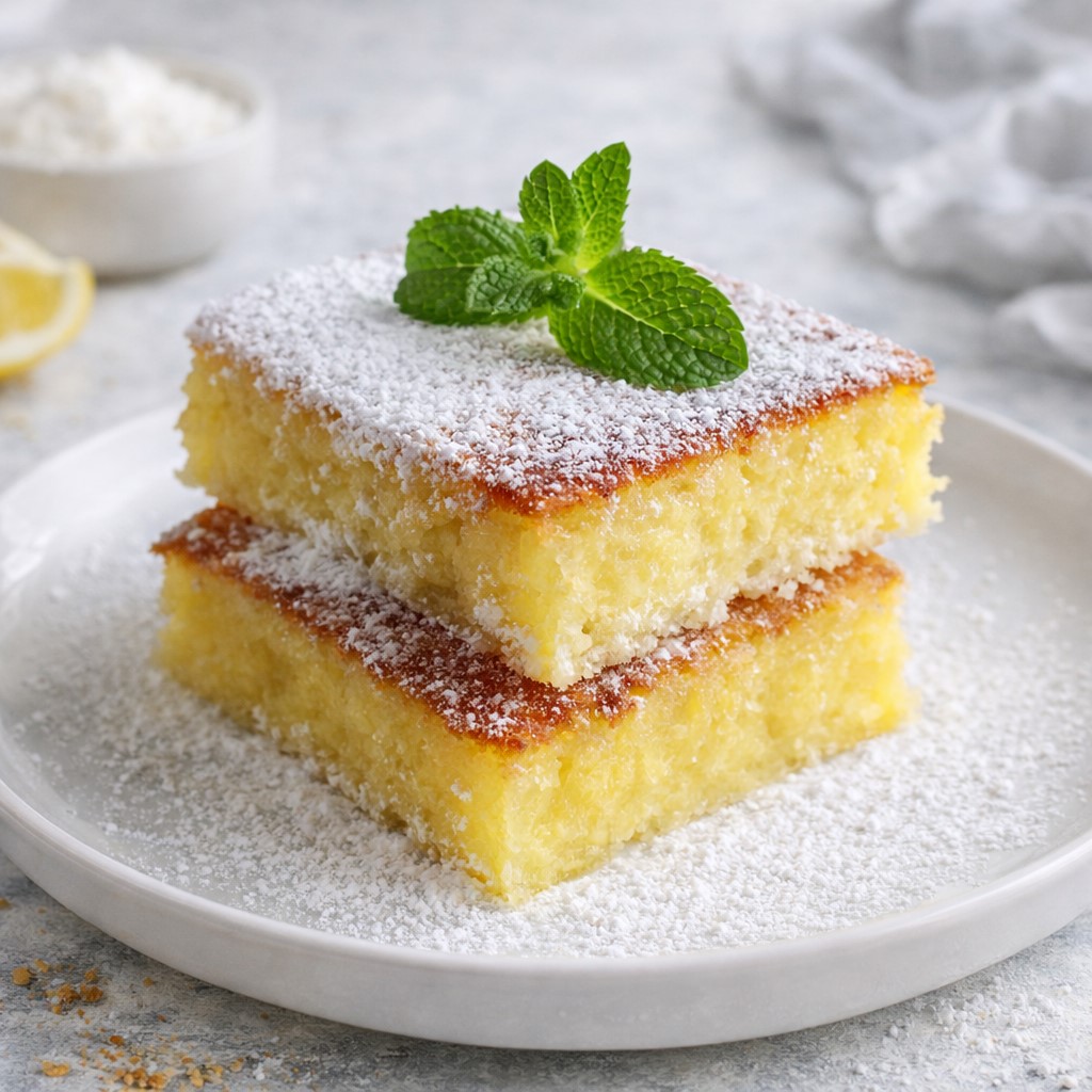 Classic Italian Grandma Lemon Custard Cake - PP13 Thumb Classic Italian Grandma Lemon Custard Cake