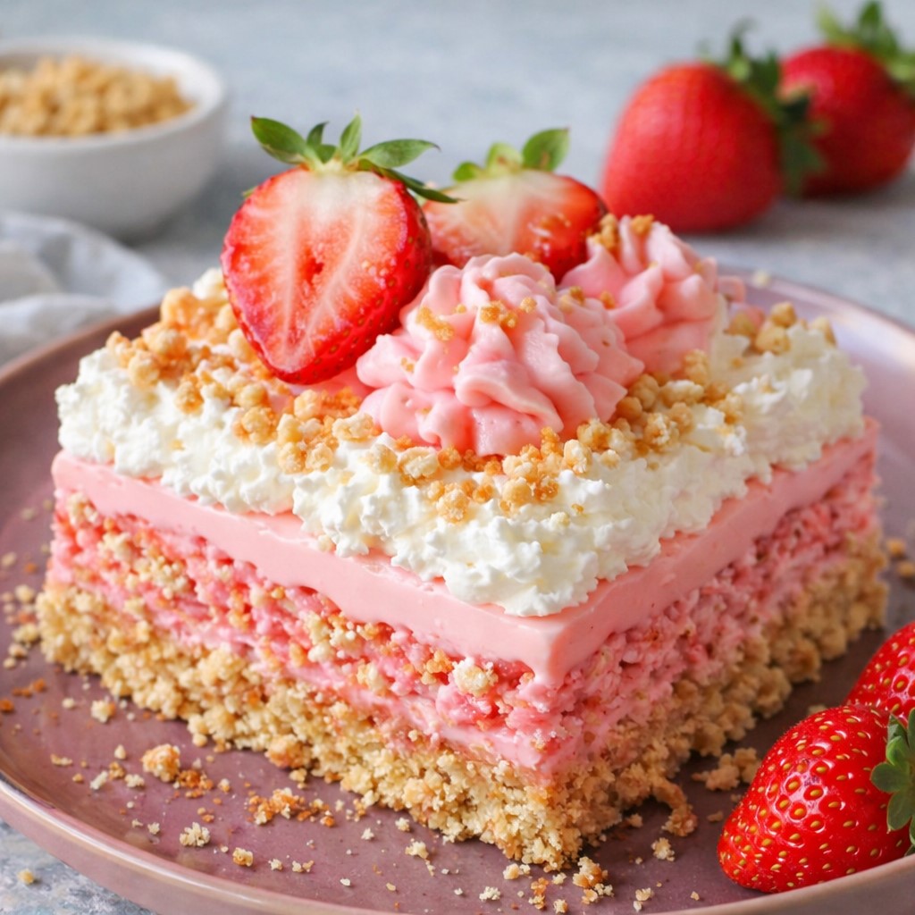 Sweet Strawberry Shortcake Rice Krispie Treats - PP14 Thumb Sweet Strawberry Shortcake Rice Krispie Treats