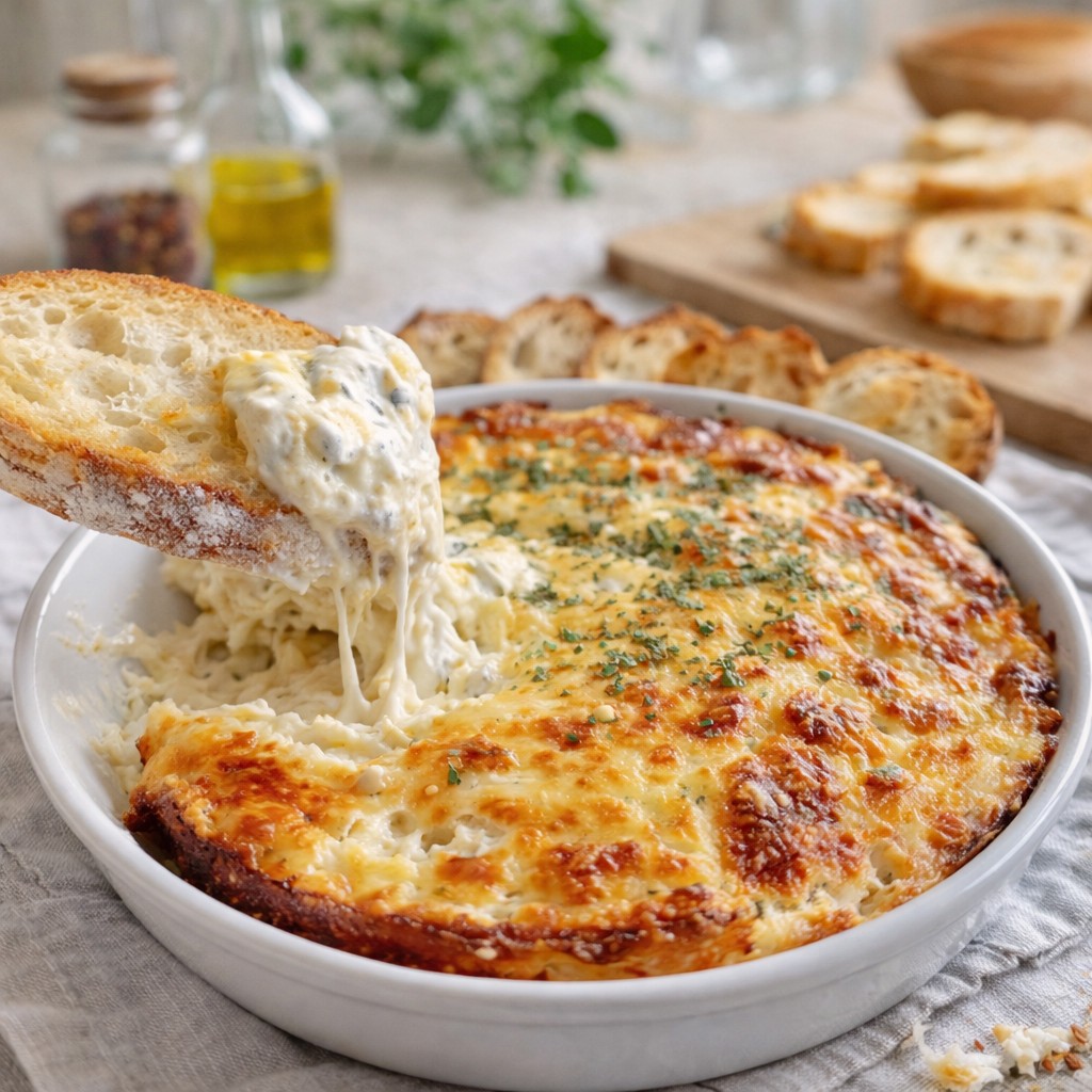 Creamy Garlic Bread Dip