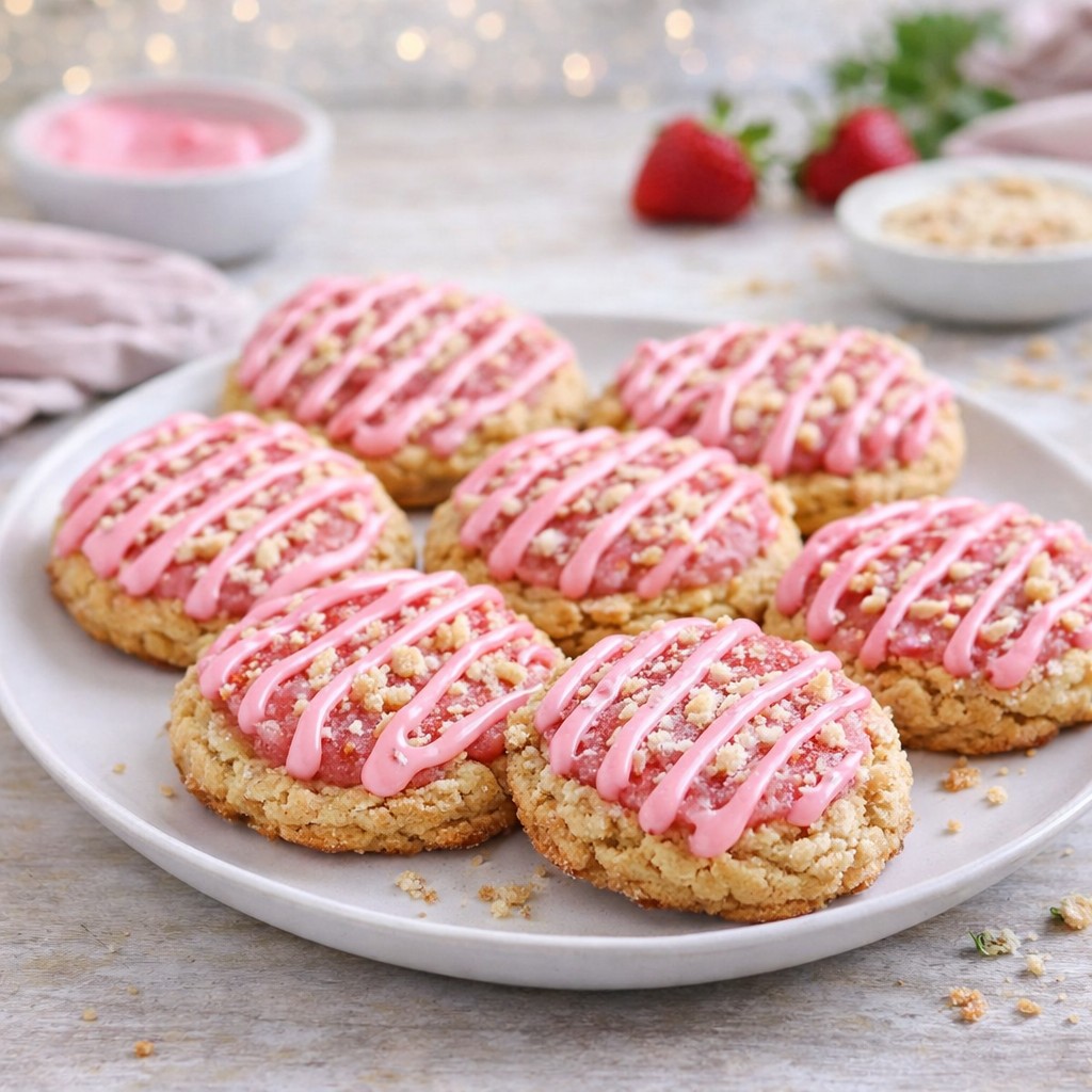 Sweet Strawberry Crunch Cookies - PP8 Thumb Sweet Strawberry Crunch Cookies