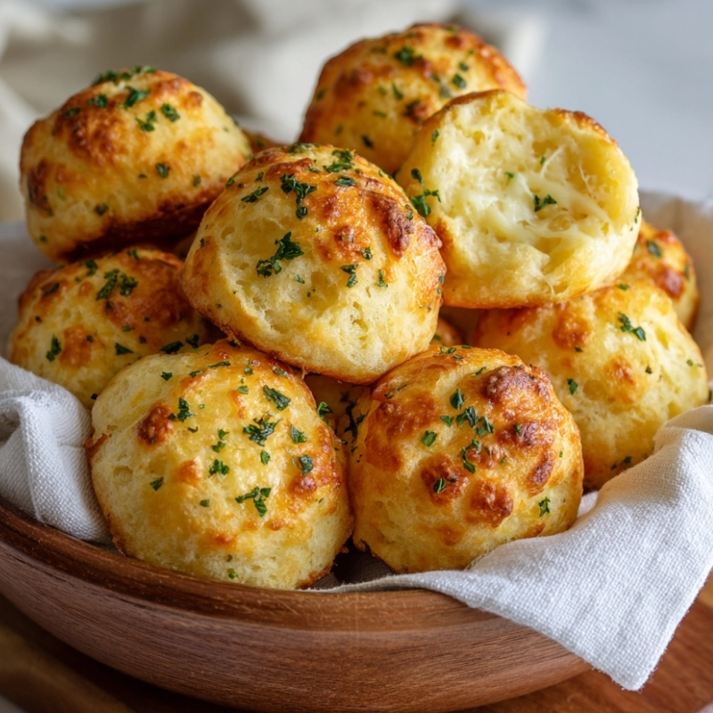 Golden Cheesy Stuffed Biscuit Bites - PP105 Thumb Cheesy Stuffed Biscuit Bites