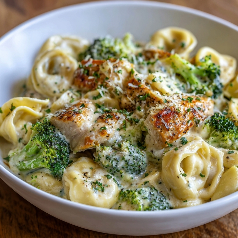 Creamy Garlic Chicken Tortellini - PP110 Thumb Creamy Chicken Garlic Tortellini