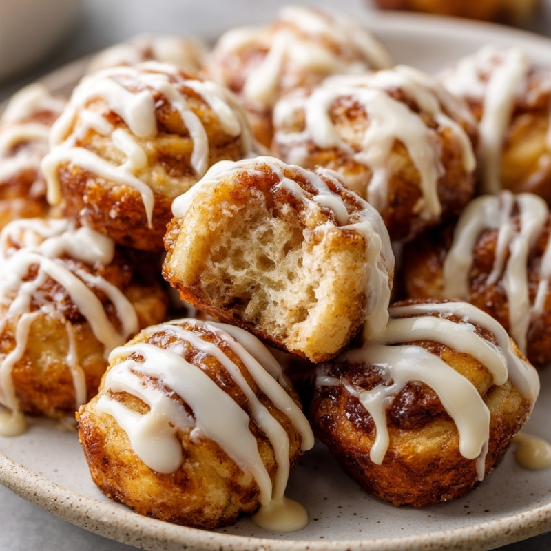 Easy Cinnamon Roll Bites - PP96 Thumb Soft Cinnamon Roll Bites